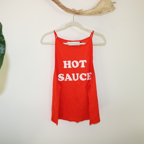 THE LAUNDRY ROOM Red Hot Sauce Tanks - Picture 2 of 2